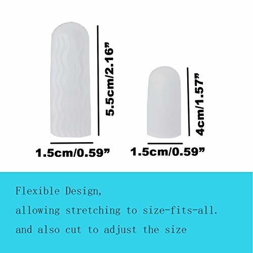 Mcvcoyh ジェル 指サポーター 10個入 り 手指保護キャップ 指関節サポーター 親指 ヘバーデン結節サポーター 指 しもやな商店 通販 Yahoo ショッピング