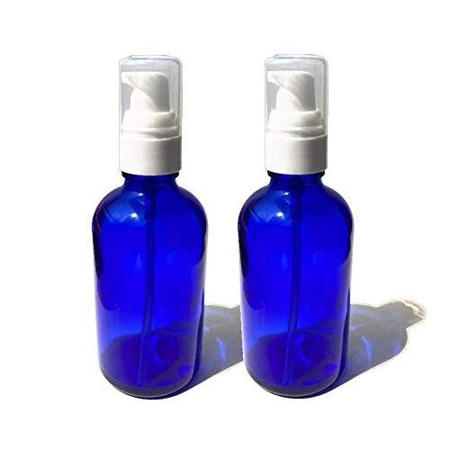 Noto 日本国産のプッシュポンプ青色遮光瓶 空ボトル容器 100ml 2本セット アトマイザー化粧品の詰め替え用 遮 しもやな商店 通販 Yahoo ショッピング