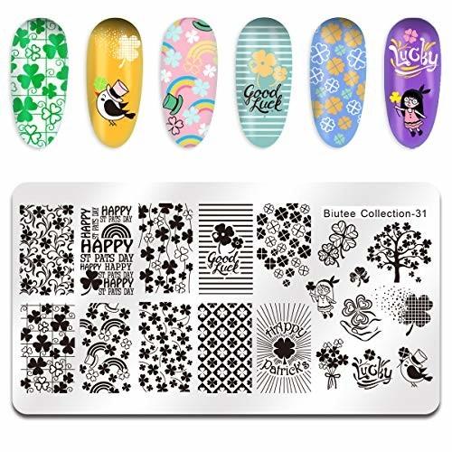 Biutee ネイルイメージプレートセット 5枚 ネイルプレート 1スタンプ 1スクレーパー ネイルステンシル ネイルプ しもやな商店 通販 Yahoo ショッピング