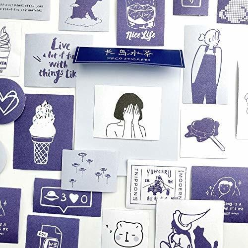 Tnyker シール フレークシール 手帳ステッカー 手描き イラスト 韓国風 スケジュール 手帳 ノート 手紙 カレン しもやな商店 通販 Yahoo ショッピング