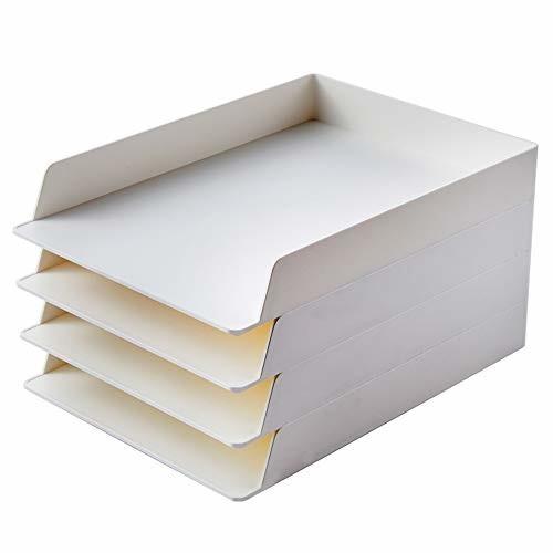 特価品コーナー Yingxue デスクトレー 書類整理 縦型 ドキュメント収納 収納 オシャレ 書類 積み重ね可能 事務用品 机上用品