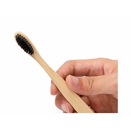 Peach Life 歯ブラシ 環境に優しい100 生分解性素材 オーガニックバンブー 竹の歯ブラシ 4本 Bamboo Toothbrush 竹製 大 しもやな商店 通販 Yahoo ショッピング
