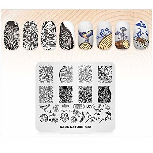 Kads ネイルスタンプ5枚セット 美しい海 可愛い犬 木模様 ネイルイメージプレード 美しい花模様 ネイルアート しもやな商店 通販 Yahoo ショッピング
