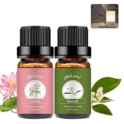Yethious ネロリロータスエッセンシャルオイルセット100 ピュアアロマセラピーギフトオイルキットオーガニッ しもやな商店 通販 Yahoo ショッピング