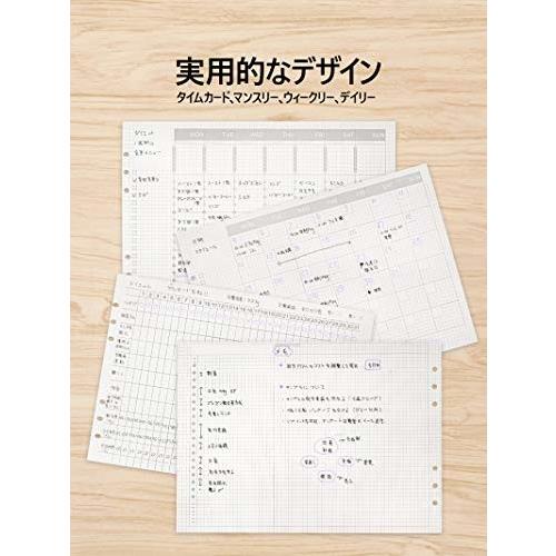 Otoday システム手帳 A4 6穴 リング24mm 多機能 Puレザー スケジュール帳 リフィル付き ビジネスノート プレゼント 12039722075 しもやな商店 通販 Yahoo ショッピング