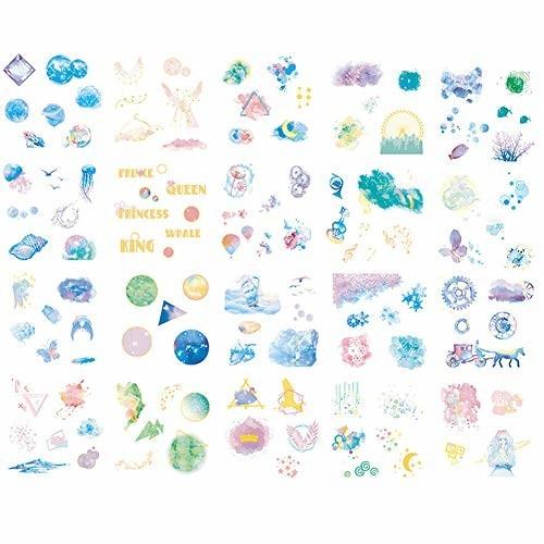 Tafly 手帳デコるミニ天空雲シール スケジュール季節千羽鶴シール手紙日記家計簿ステッカー 50枚 しもやな商店 通販 Yahoo ショッピング