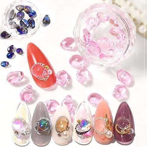 5ボックス クリア 水晶 ネイル 石 パーツ ネイル レジン ジェルネイル 大理石風 シェル風 ネイルアートズ ゴー しもやな商店 通販 Yahoo ショッピング