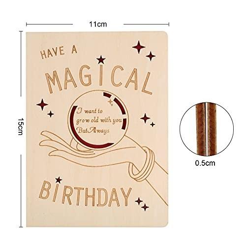 木製グリーティングカード メッセージカード 母の日カード 誕生日カード 妻 手作り バースデーカード しもやな商店 通販 Yahoo ショッピング