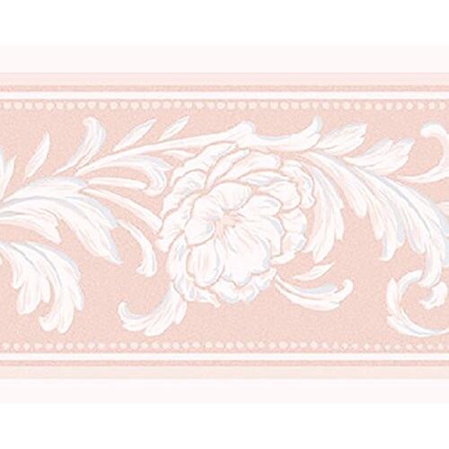 リリカラ 内装 壁紙 トリムボーダー23本 エレガンス 花柄 ピンク トリムボーダー23本