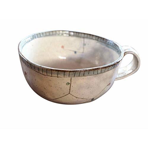 リスの木食器工房 Risunoki スープカップ 呉須巻柄 約12×12×高さ7cm 華麗 お得クーポン発行中