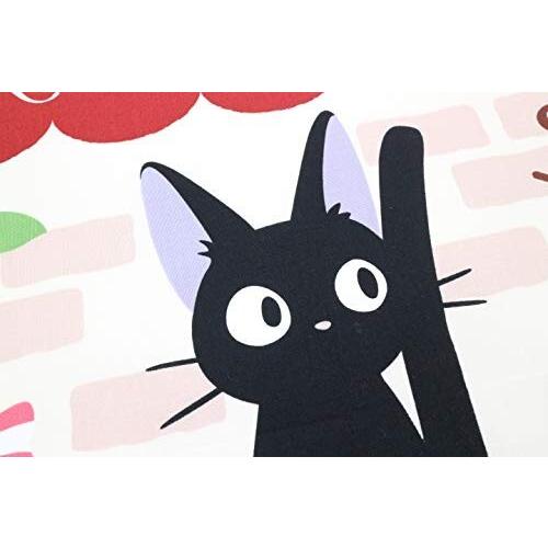 信頼 丸眞 ランチクロス ジブリ 魔女の宅急便 ジジ 約43 43cm 花壇とジジ Wantannas Go Id