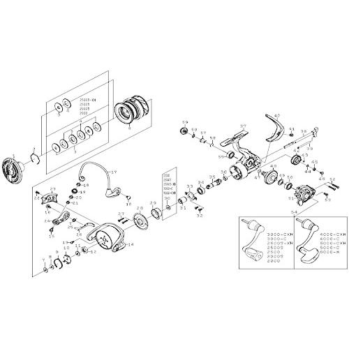 ダイワ Daiwa 純正パーツ クレスト Lt3000 Cxh ドラグノブ 部品番号 1 部品コード しもやな商店 通販 Yahoo ショッピング