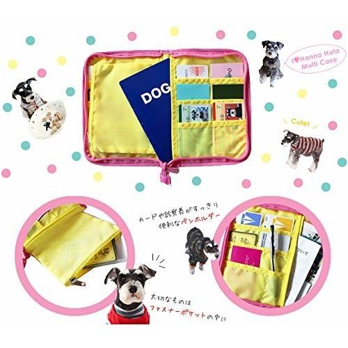 Hanna Hula ペット 健康手帳ケース Mサイズ マルチケース 犬 猫 スポルト サイズ M 信頼
