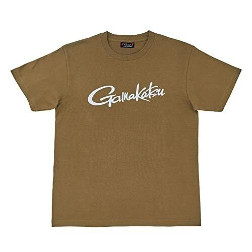 がまかつ(Gamakatsu) Tシャツ(筆記体ロゴ) GM3576 オリーブ S