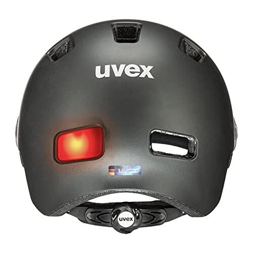 uvex(ウベックス) 自転車ヘルメット バイザー付き LEDライト付属 CE認証 ドイツ製 rush visor｜shimoyana｜05