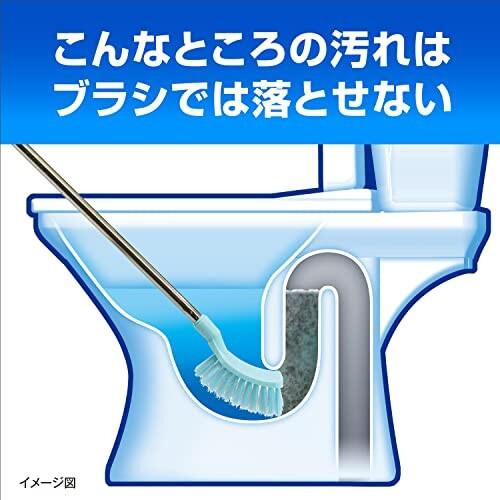 トイレ洗浄中 水洗トイレの便器の底 (水溜り部分) 洗浄剤 フレッシュミントの香り 6錠×3個 トイ｜shimoyana｜03