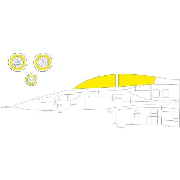 エデュアルド 1/48 ビッグエド F-16D ブロック50 パーツセット (キネティック用) プラモデル用パー｜shimoyana｜07