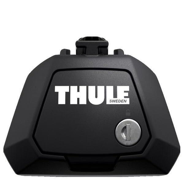 お試し価格！ THULE (710410 891) ジャガー X-TYPE エステート ルーフレール付 2004〜 ベースキャリアセット 1台