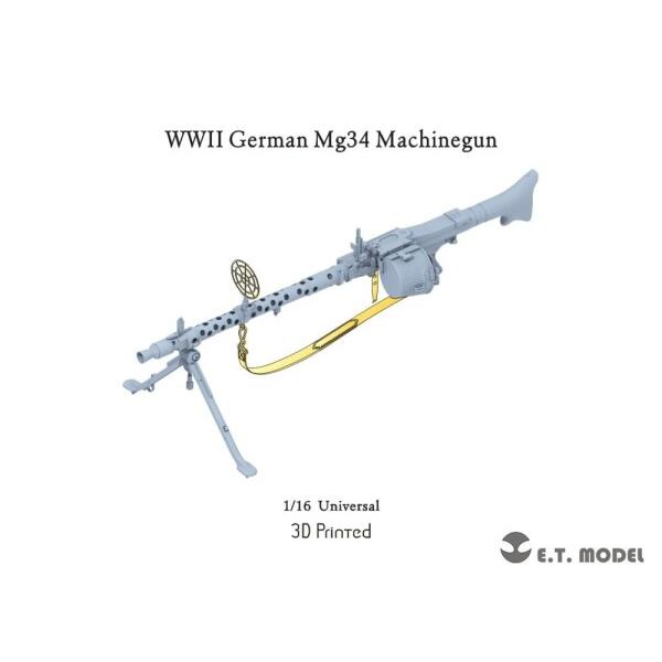 イーティーモデル 1/16 ドイツ MG34機関銃 レジンキット P16-001｜shimoyana｜02