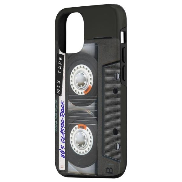 iPhone 15 レトロカセットテープ、クラシックロックヴィンテージカセットテープ スマホケース｜shimoyana｜02