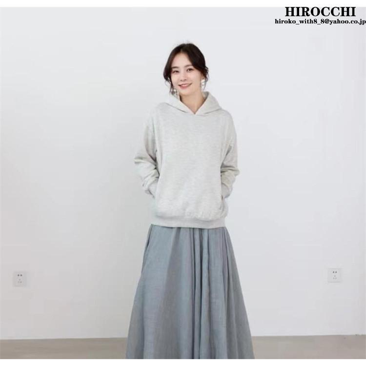 Ginger掲載商品 パーカー スウェット プルオーバー 長袖 フード付き 春 レディース 代 30代 40代 50代 パーカー サイズ Xl Gordoscoxinha Com Br