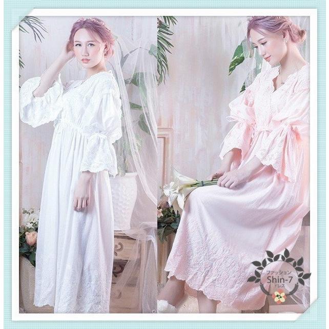ネグリジェ レディース ネグリジェ ロング 長袖 大きいサイズ 姫 ネグリジェ 春夏 ワンピース 綿 レース パジャマ 部屋着 ナイトウェア ふわふわガーゼ Www Arilab Com Tr Index Php