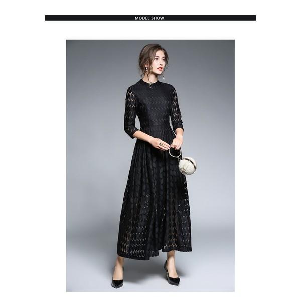 ドレスワンピース 結婚式 ワンピース 袖あり フォーマル ワンピース 大人 マキシワンピース レース コーデ 入園式 パーティードレス ロングドレス 演奏会 Cxj Xh2602 Shin 8 通販 Yahoo ショッピング