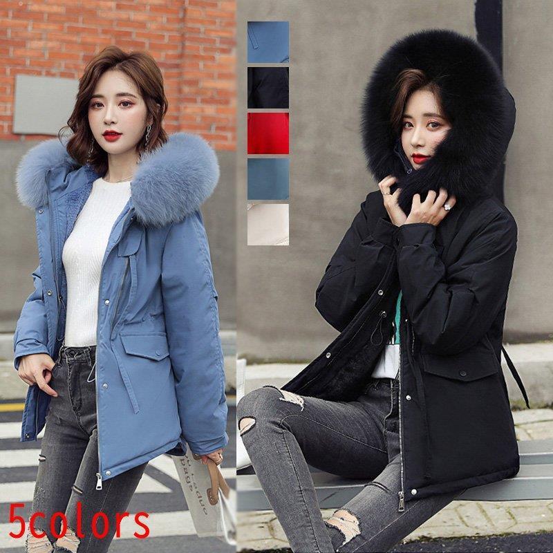 種類豊富な品揃え 防寒着 冬服 ロングコート 秋冬 ダウンジャケット ダウンコート レディースコート 新作 定番 可愛い 中綿ジャケット レディースダウンコート フード付き 保温 中綿コート アウター 綿入れ 新作 あたたか カジュアル コート アウター