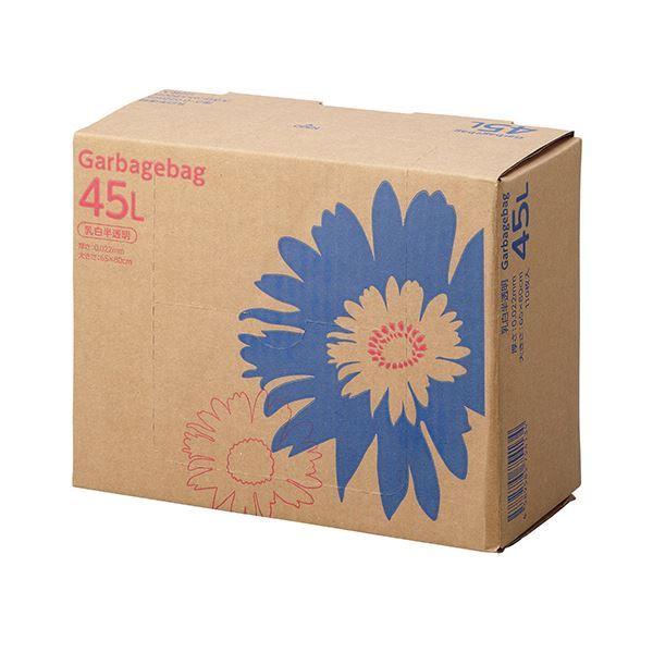 TANOSEE ゴミ袋 コンパクト乳白半透明 45L BOXタイプ 1セット（660枚：110枚×6箱） fwa8hgj7C4, DIY、工具 -  editorialdismes.com