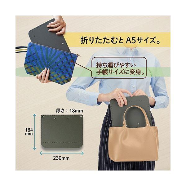 (まとめ) プラス A5サイズにおりたためるクリップボード+ A4 ダークグレー FL-502CP-DG 1冊 〔×5セット〕|shin-gu-do|04