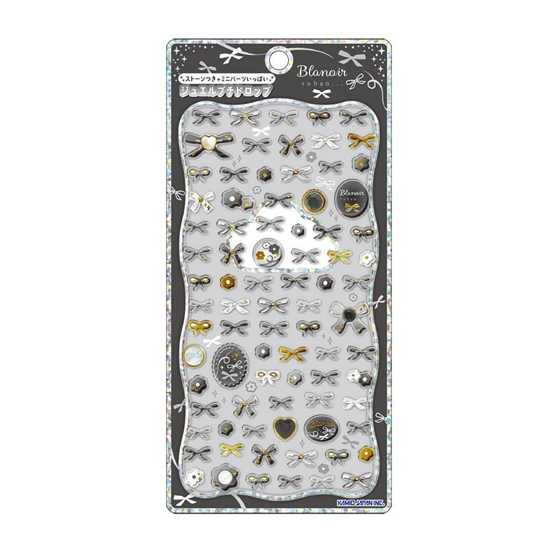 カミオジャパン シール ジュエルプチドロップシール BLANOIR 229059