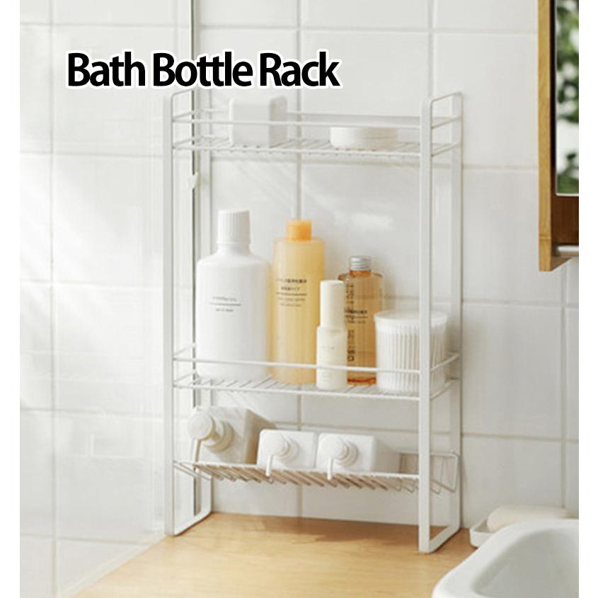 バスボトルラック シャンプーラック 3段 床置き 浴室収納棚 おしゃれ 大容量 Three Tier Oblique Rack 真商舶来品 通販 Yahoo ショッピング