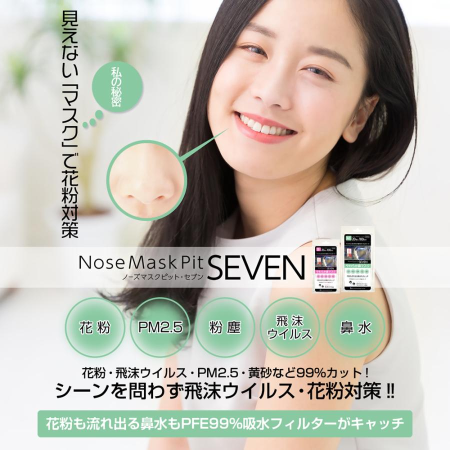 タモサク　ノーズマスクピット 花粉症 鼻マスク】ノーズマスクピットSEVEN 【6個入30日分