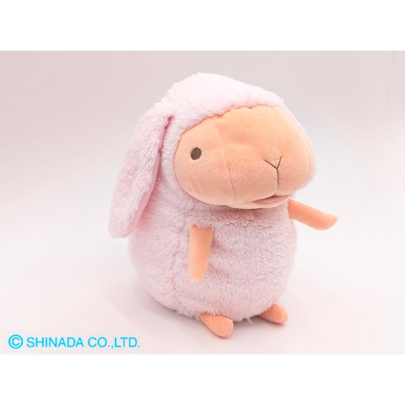 シナダ ぬいぐるみ baby nature うさぎ (L) ピンク : シナダオンライン