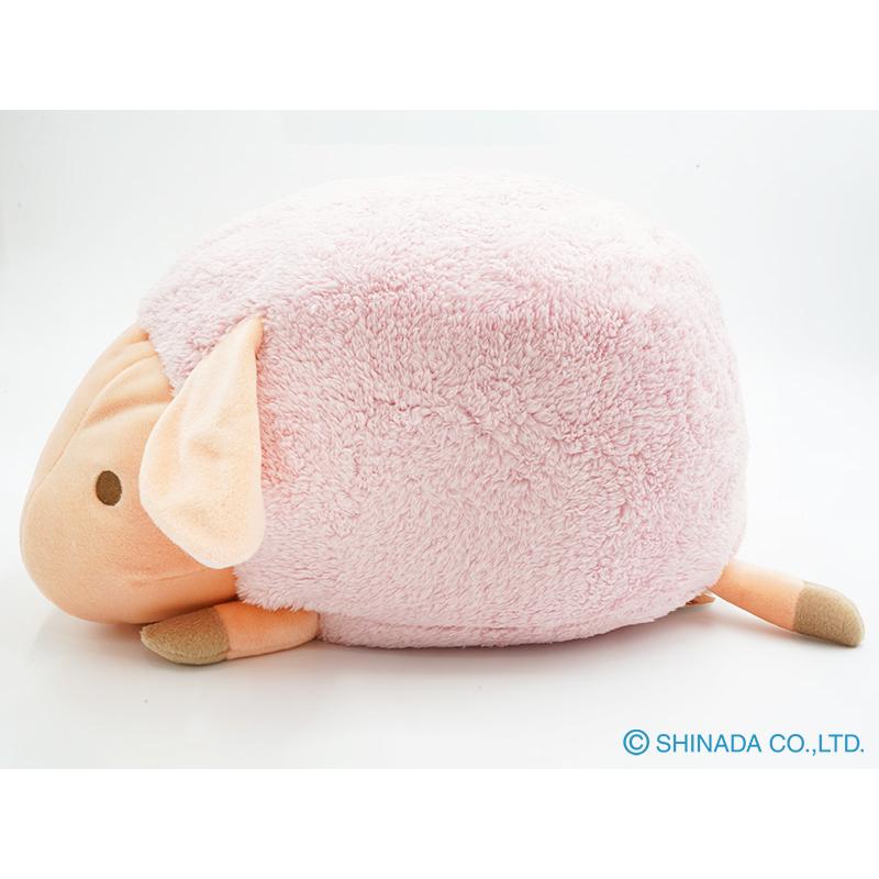 シナダ ぬいぐるみ baby ram (LL) ピンク : シナダオンラインショップ