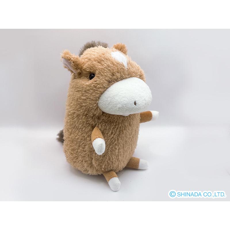 シナダ ぬいぐるみ baby more ポニー (M) ブラウン : シナダオンライン