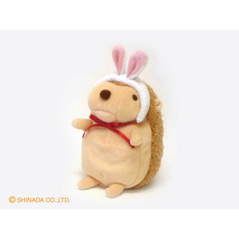 シナダ ぬいぐるみ baby nature うさ耳 はりねずみ : シナダオンライン