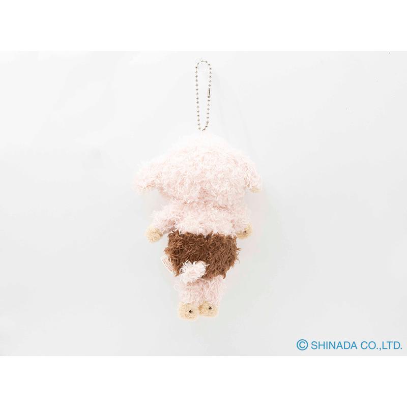 シナダ ぬいぐるみ BCマスコット funwari fuwawa (S) Goat ピンク