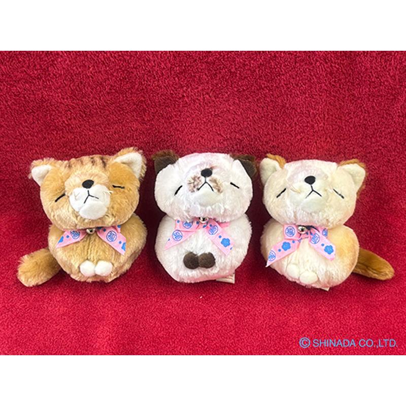 シナダ ぬいぐるみ 福来来 ネコ (S) : シナダオンラインショップYahoo