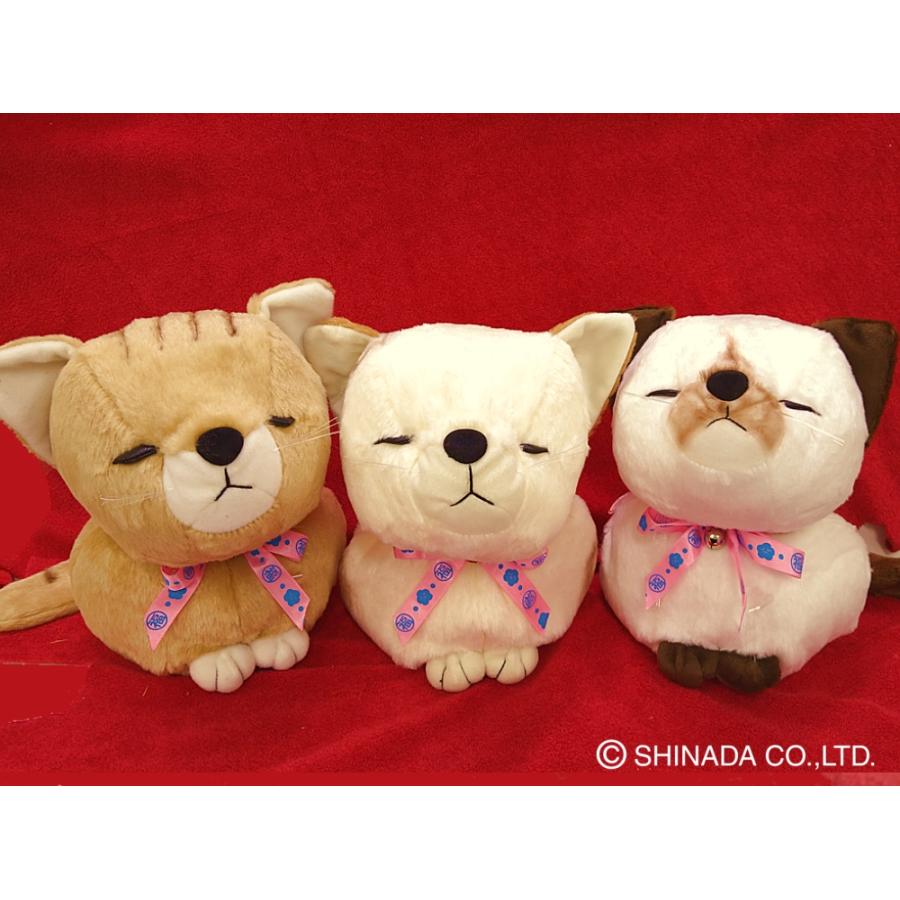シナダ ぬいぐるみ 福来来 ネコ (L) : シナダオンラインショップYahoo