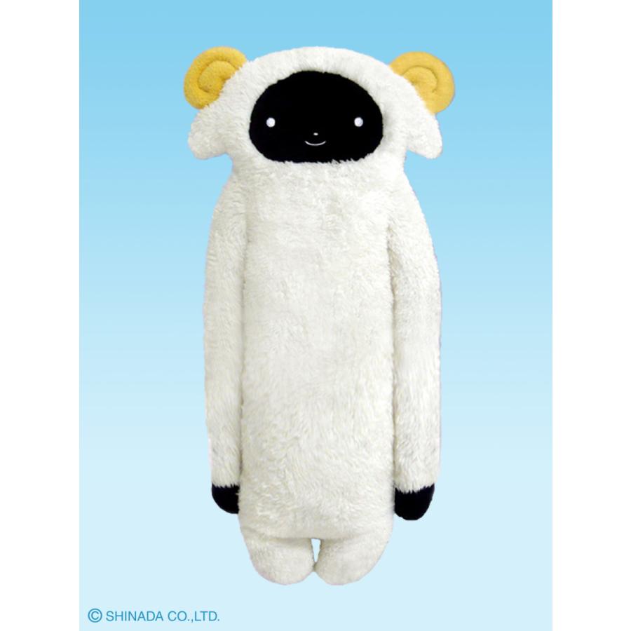 シナダ ぬいぐるみ フモフモさん (LL) ふふグレース 黒 : シナダ