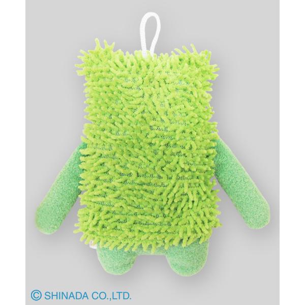 シナダ ぬいぐるみ フモフモさん もさもさクリーナー けろーにょ