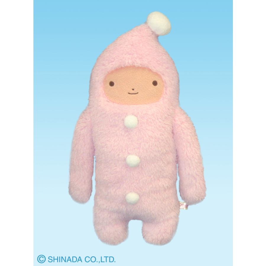 シナダ ぬいぐるみ フモフモさん (L) ニコラグレース ピンク : シナダ