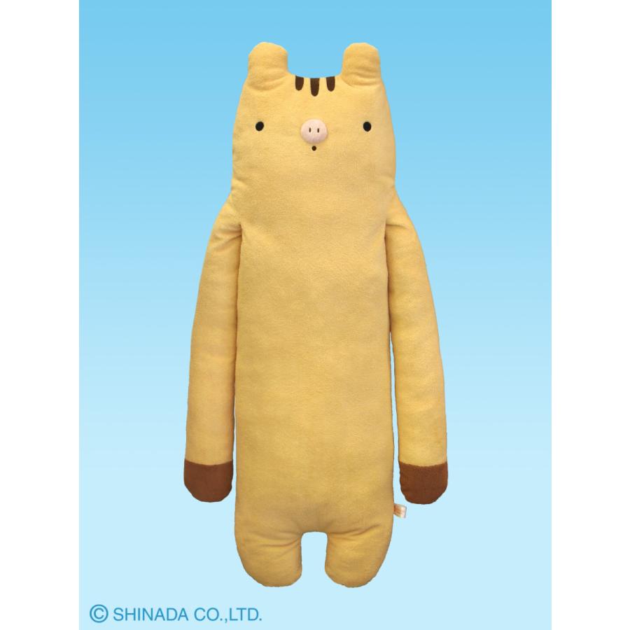 シナダ ぬいぐるみ フモフモさん (LL) いのの 金茶 : シナダオンライン