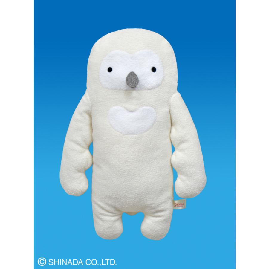 シナダ ぬいぐるみ フモフモさん (L) ふく 白 : シナダオンライン