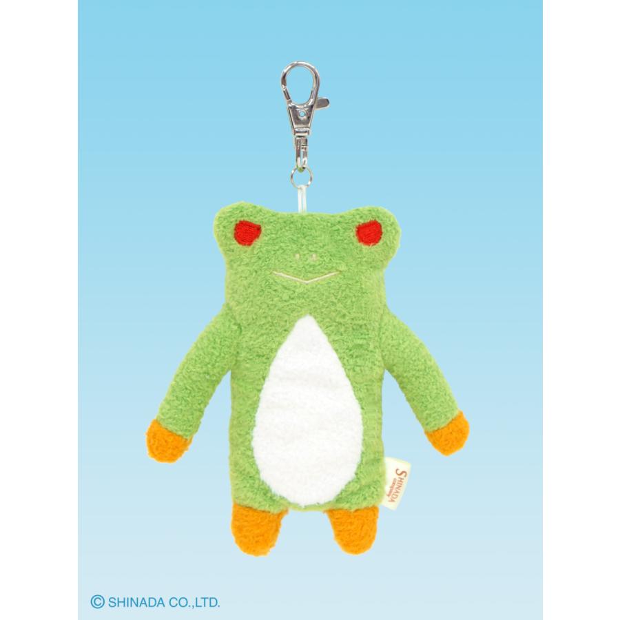 シナダ フモフモさん ぬいぐるみ リールキーチェーン ブーツ : シナダ 