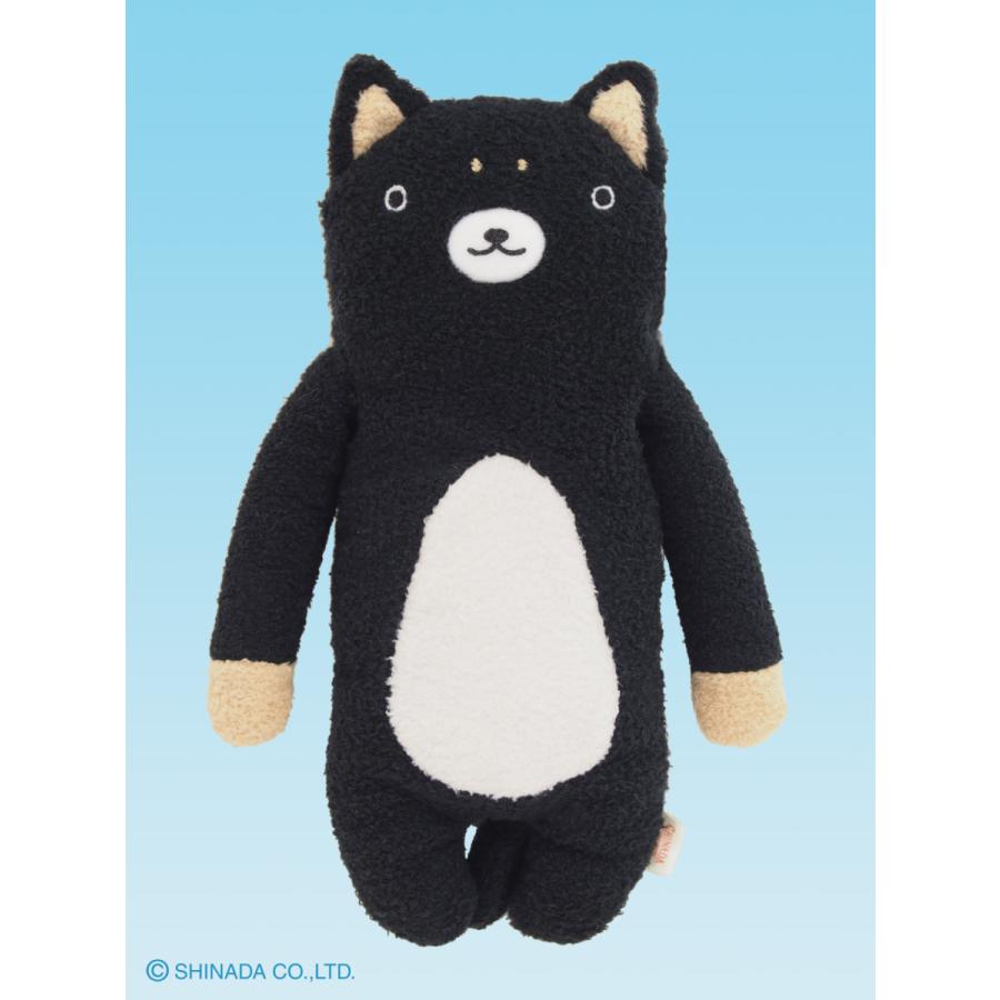 シナダ ぬいぐるみ フモフモさん (M) わふ 黒 : シナダオンライン