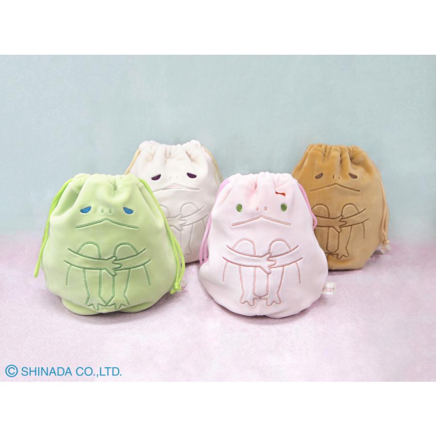 シナダ ふにすけ 巾着 茶 : シナダオンラインショップYahoo!店 - 通販