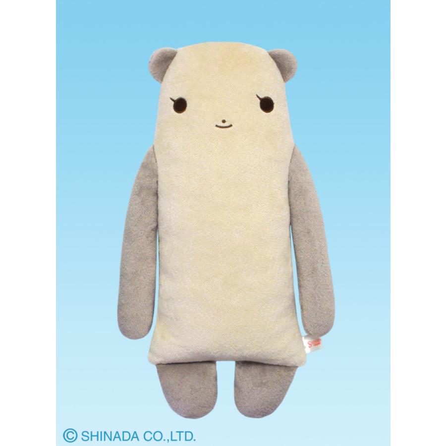シナダ ぬいぐるみ フモフモさん (L) セピア ぱんな : シナダ