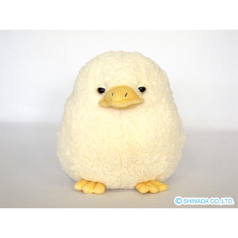 シナダ ぬいぐるみ ひよ玉 アイボリー M : シナダオンラインショップ